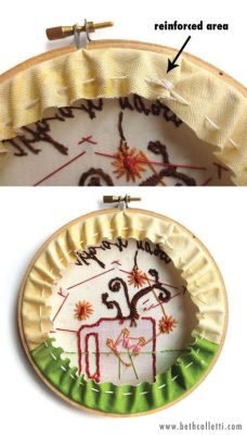 how to finish an embroidery hoop: exploring the art of finishing an embroidery hoop