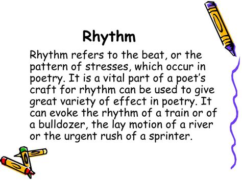 how to get into poetry and the importance of rhythm in music