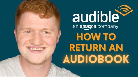 how to return books on audible