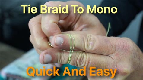 how to tie mono to braid: the art of crafting a unique narrative thread