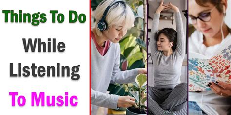 What to Do While Listening to Music: Exploring Various Activities That Enhance the Listening Experience